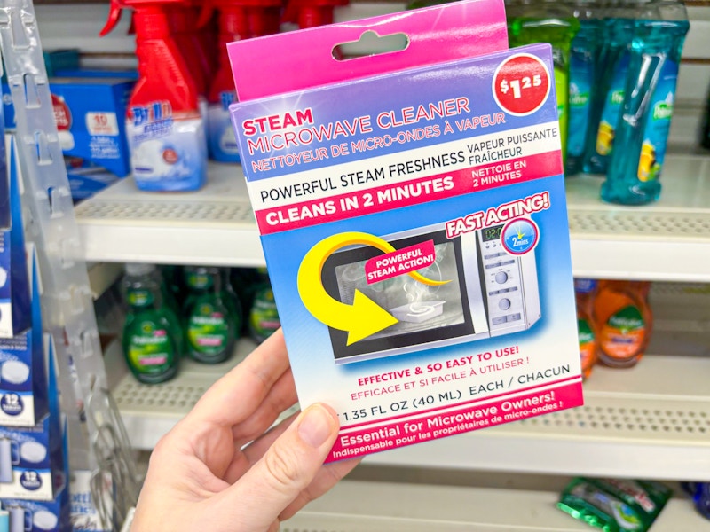 dollar tree microwave cleaner