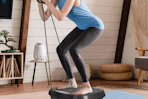 groupon Vibration Plate Exercise Machine