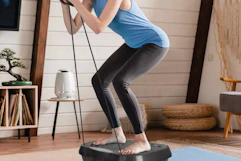 groupon Vibration Plate Exercise Machine