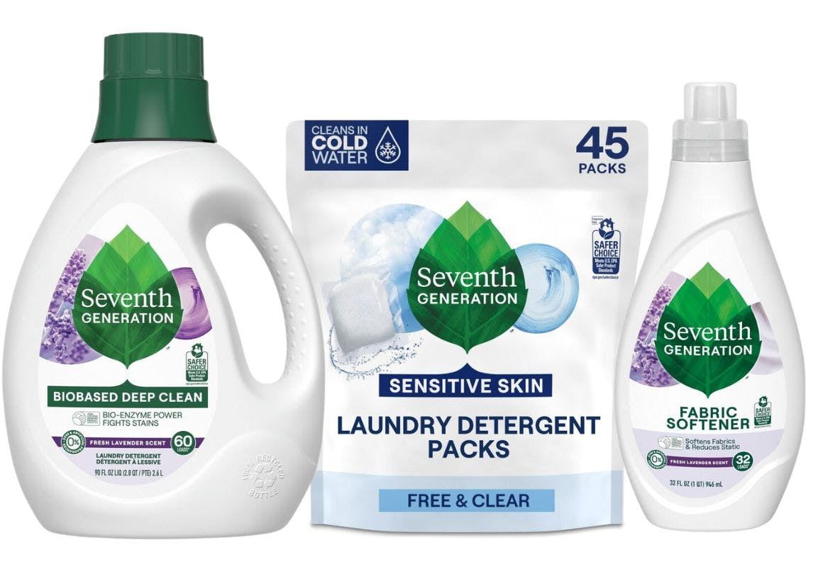 3 Seventh Generation Laundry Items