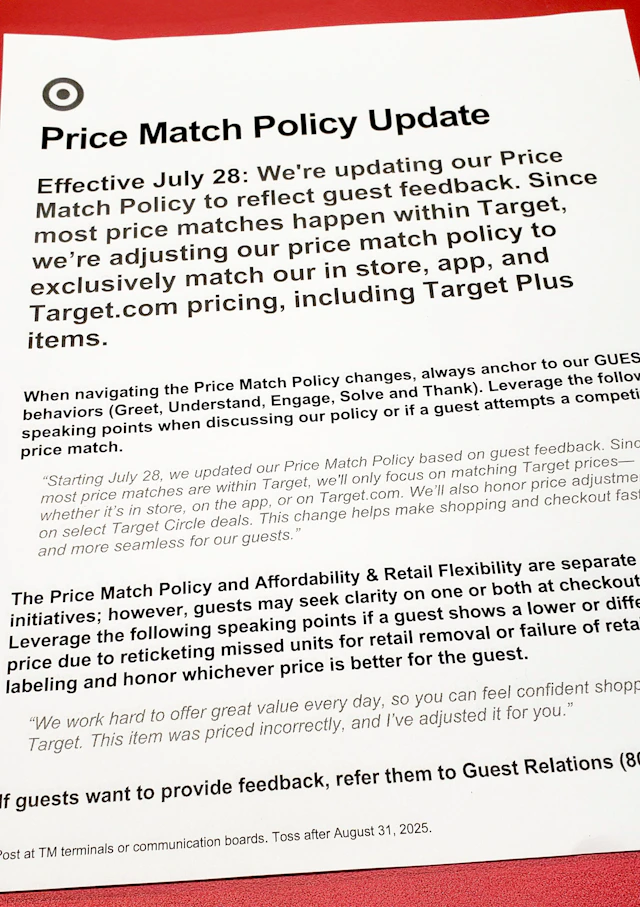 Target's New Price Match Policy: What Shoppers Need to Know (2026 ...