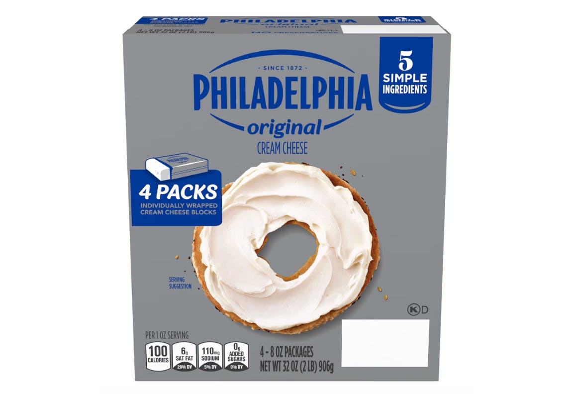 Philadelphia Cream Cheese 4-Pack