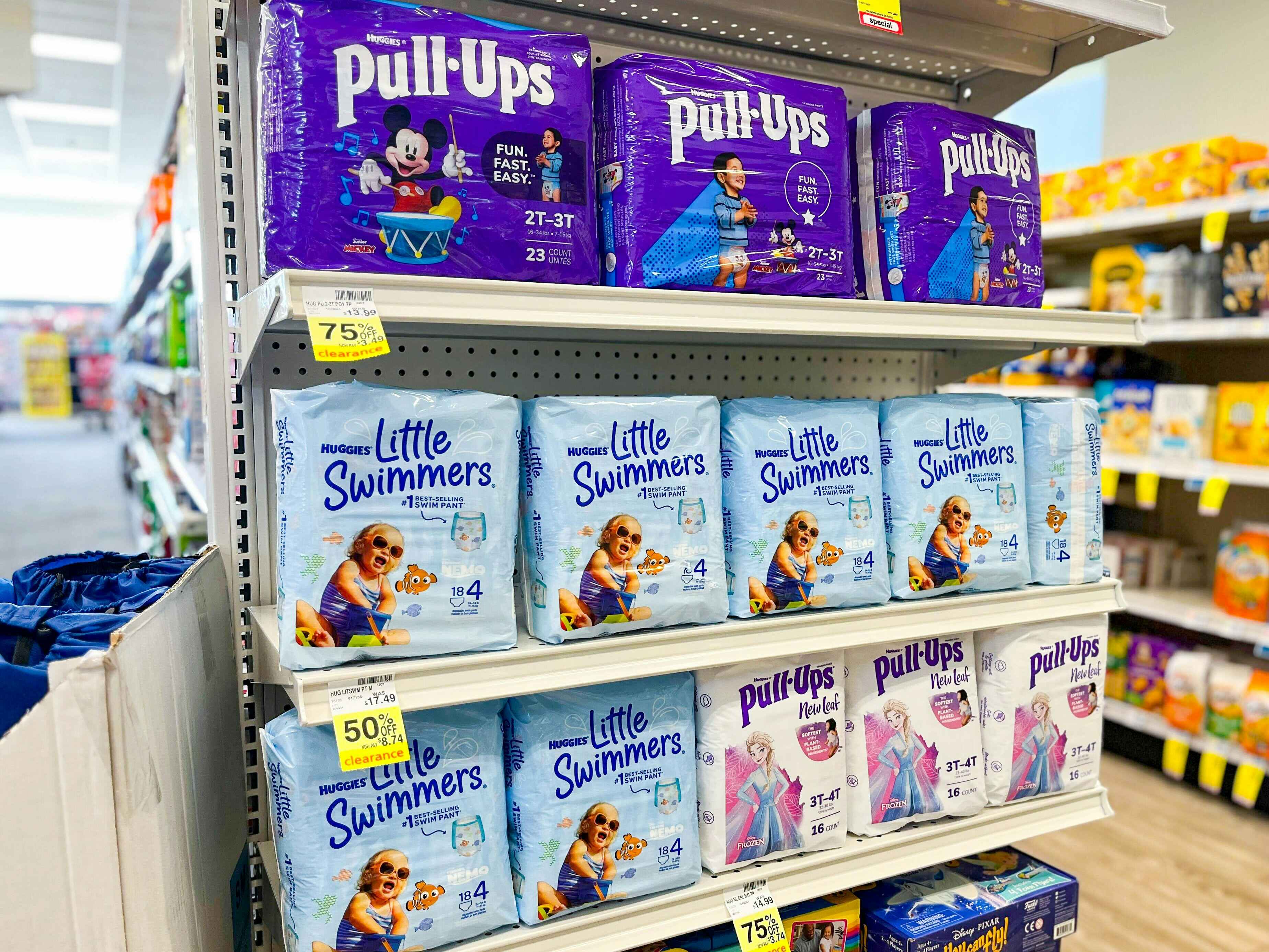 75% Off Huggies Pull-Ups and 50% Off Swim Diapers Clearance at CVS