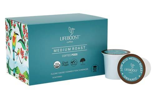 Lifeboost Medium Roast Coffee Pods