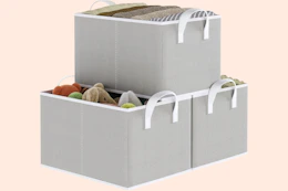 Closet Storage Bins 3-Pack B0D2MJBT3C