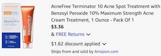 amazon-acne-spot-treatment-cart