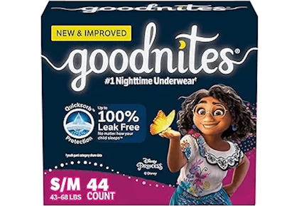 Goodnites Nighttime Underwear 2-Pack