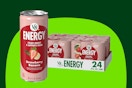 V8 +Energy Strawberry Banana Juice Energy Drink, 8 fl oz Can (24 Pack)