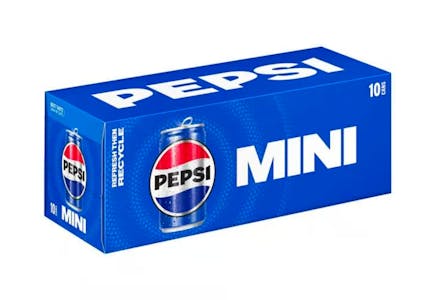 2 Pepsi Mini 10-Pack