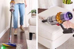Save $500 on This Refurbished Dyson V15 Vacuum — Now Just $299.99 Shipped card image