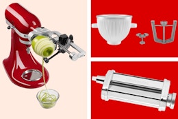 KitchenAid Attachments Are $55 at QVC: Spiralizer, Ice Cream Maker, and More card image