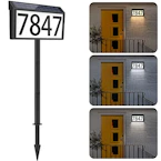 Solar Powered Address Sign