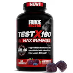 Force Factor Test X180 Max Gummies
