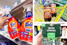 dollar general tide, irish spring, mug 3-photo collage