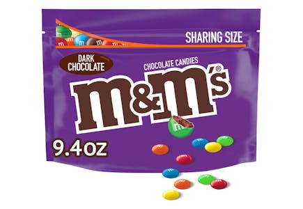 2 M&M's Dark Chocolates