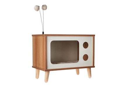 Vibrant Life Retro TV Cat Condo