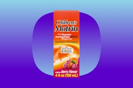 Motrin Children's Ibuprofen Liquid, Just $5 With Amazon Discounts card image