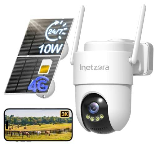 4G LTE Solar Security Camera