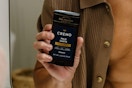 man holding deodorant stick