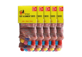 5 Foot Alignment Sock Pairs