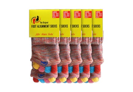 5 Foot Alignment Sock Pairs