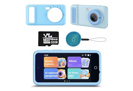 AI Digital Kids' Camera