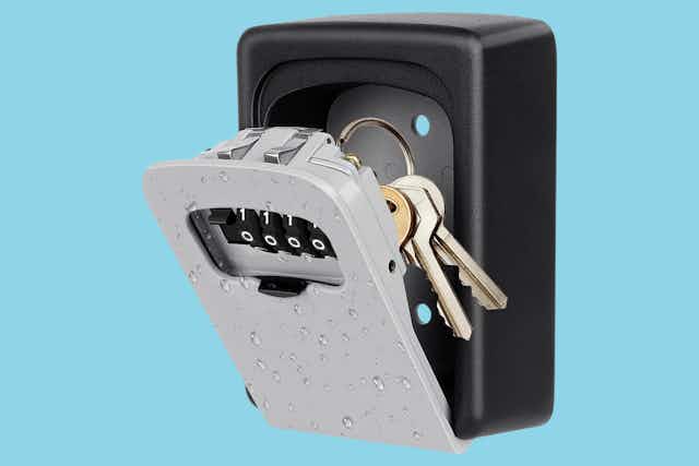 Wall-Mounted Key Lock Box, Only $15.29 on Amazon card image