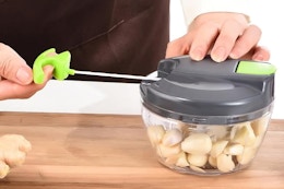 Manual Food Processor, Just $7.98 on Amazon (Reg. $13.99) card image