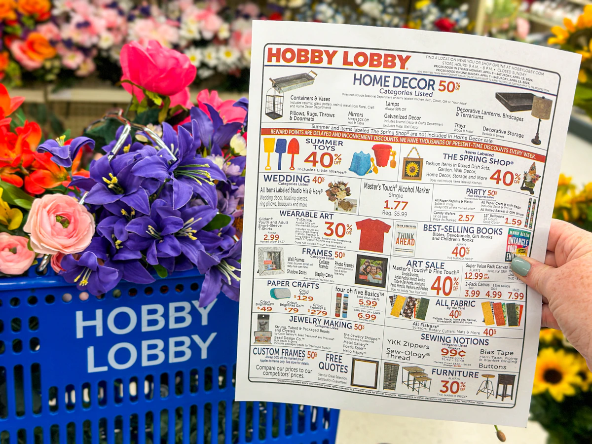Hobby Lobby Sale Schedule 2025: When Every Markdown Happens - The Krazy