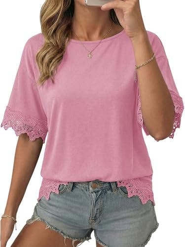 Women's Oversized Lace T-Shirt