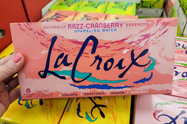 LaCroix Sparkling Water, Only $2.50 at Kroger card image