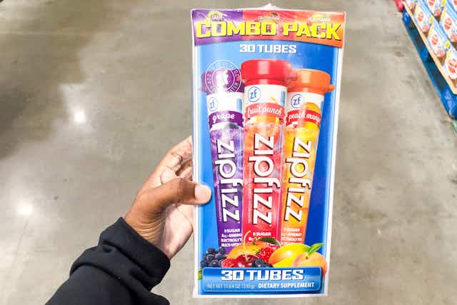 Zipfizz Energy Hydration Drink Mix 30-Pack, Now $24 at Costco (Reg. $30) card image