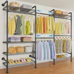Expandable Wall Mounted Clothes Rack