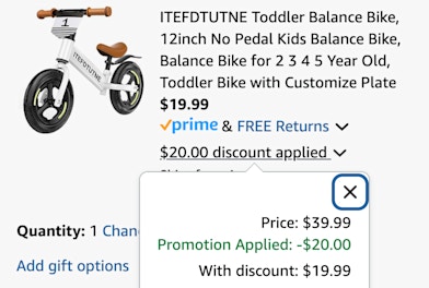 Balance Bike