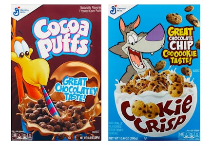 2 General Mills Cereals