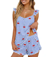 Ekouaer Women's Pajama Set