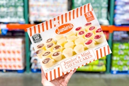 Save $7 on Junior’s Mini Cheesecakes at Costco card image