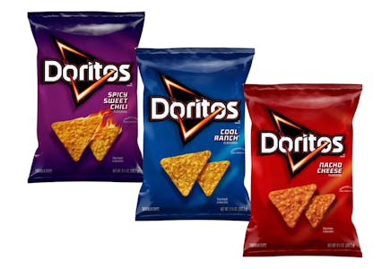 3 Doritos Chips Bags