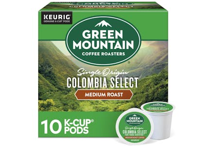 5 Green Mountain Coffee K-Cup Boxes