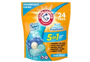 2 Arm & Hammer Detergent Paks Bags