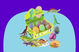 6-Piece Dinosaur Egg Bath Bomb Set, as Low as $9.24 on Amazon card image