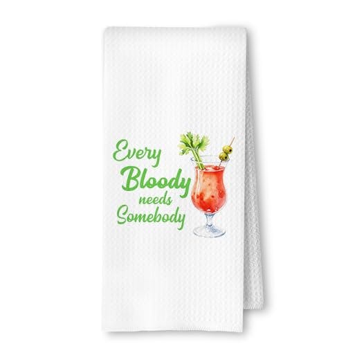 Funny Bloody Mary Kitchen Towels