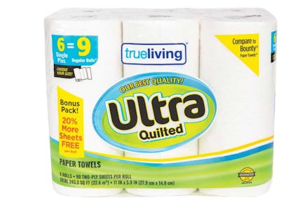 True Living Paper Towels