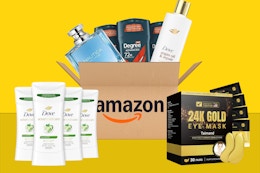 Amazon's Best Beauty Deals: $5 Under-Eye Patches, $17 Facial Massager, and More card image