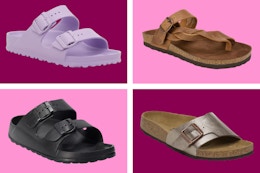 Footbed Sandal Deals You'll Love: Birkenstocks at DSW for as Low as $40 and More card image
