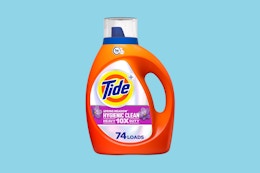 Tide 105-Ounce Laundry Detergent, as Low as $8.39 on Amazon card image