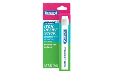 Benadryl Itch Relief Stick