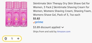 Skintimate Skin Therapy Dry Skin Shave Gel