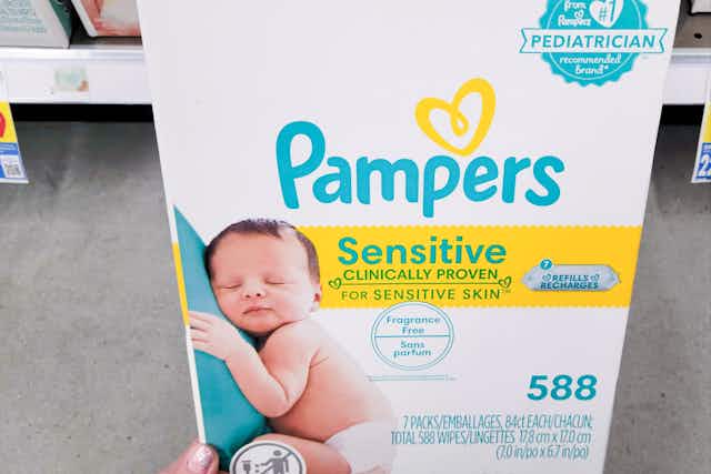Save $10 When You Buy Pampers Baby Wipes at Kroger card image