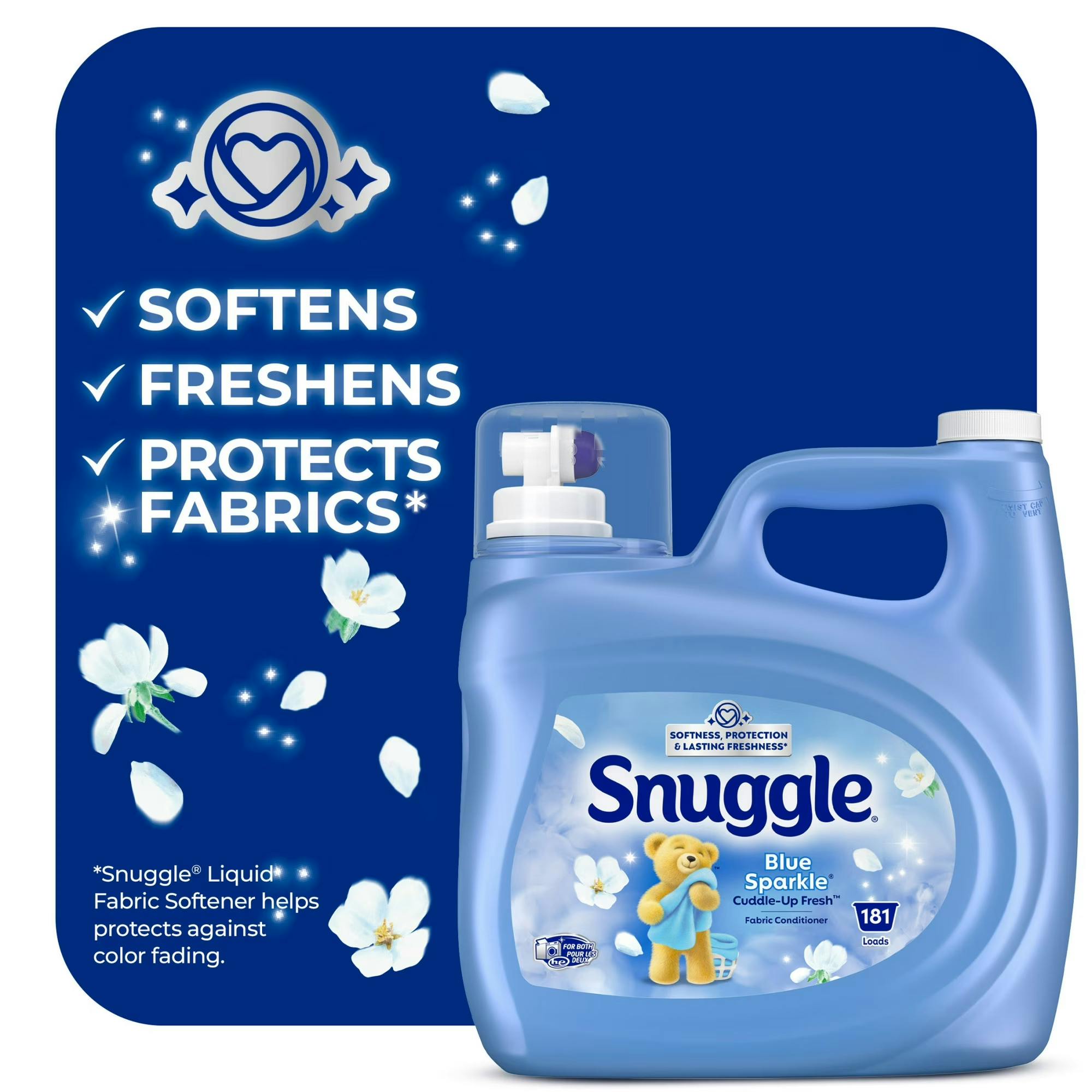 Snuggle Liquid Fabric Softener